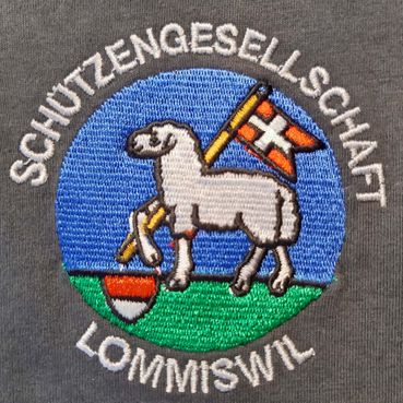 Stick logo mit Maschine - Woll- und Stickatelier Sibylle Sommer in Rüttenen